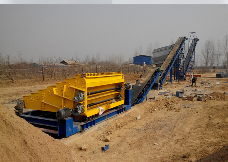 鹅卵石分离泥沙樱桃AV免费网站滚筒筛