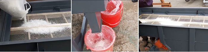 洗衣粉直线樱桃AV免费网站物料试机现场展示